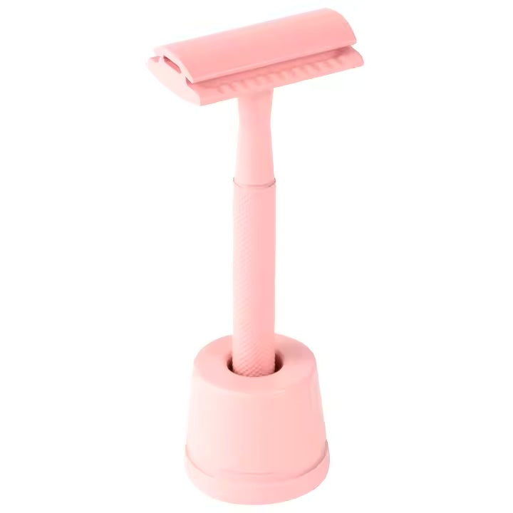 Pink Eco-friendly Metal Razor