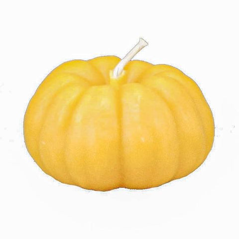 Large Pumpkin Beeswax Candle