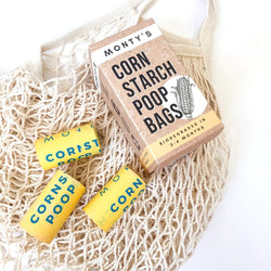 Monty's Compostable Cornstarch Poop Bags