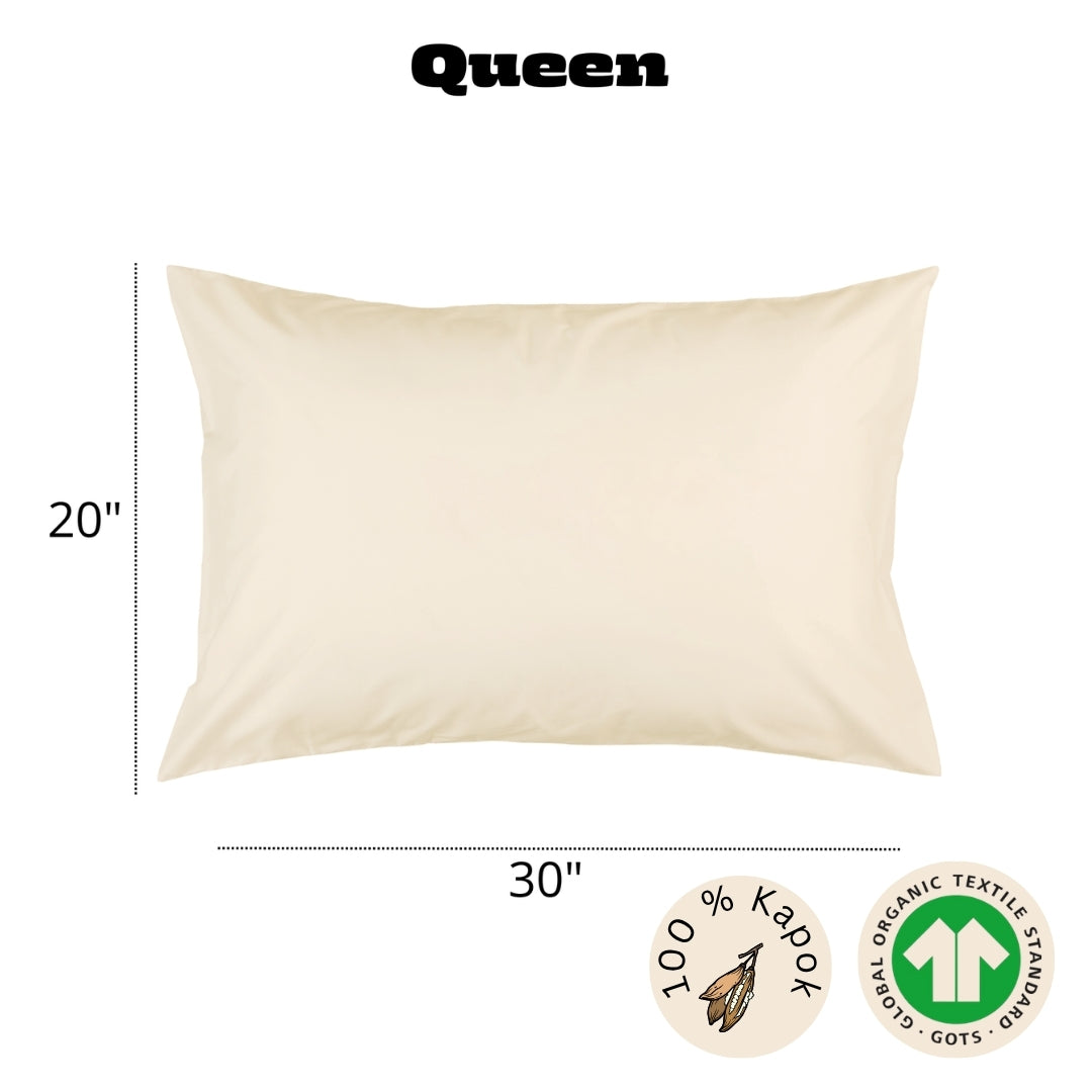 Kapok Pillow-Organic Cotton Casing