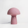 Glass Tall Mushroom Lamp, Petite Close Top