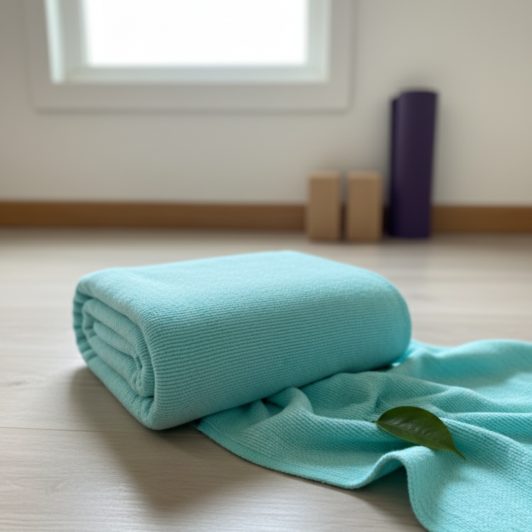 Melange Cotton Yoga Blanket