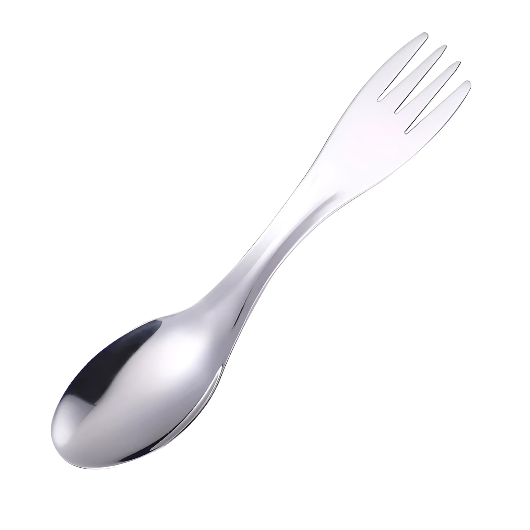 2-in-1 Stainless Steel Camping Spork