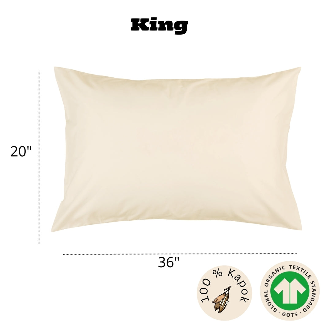 Kapok Pillow-Organic Cotton Casing