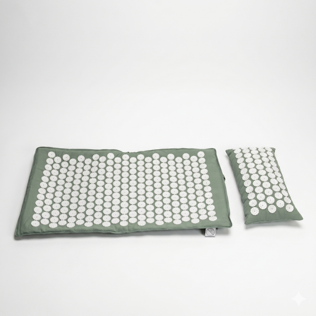 Acupressure Mat and Pillow Set | Pressure Point Relaxation & Recovery