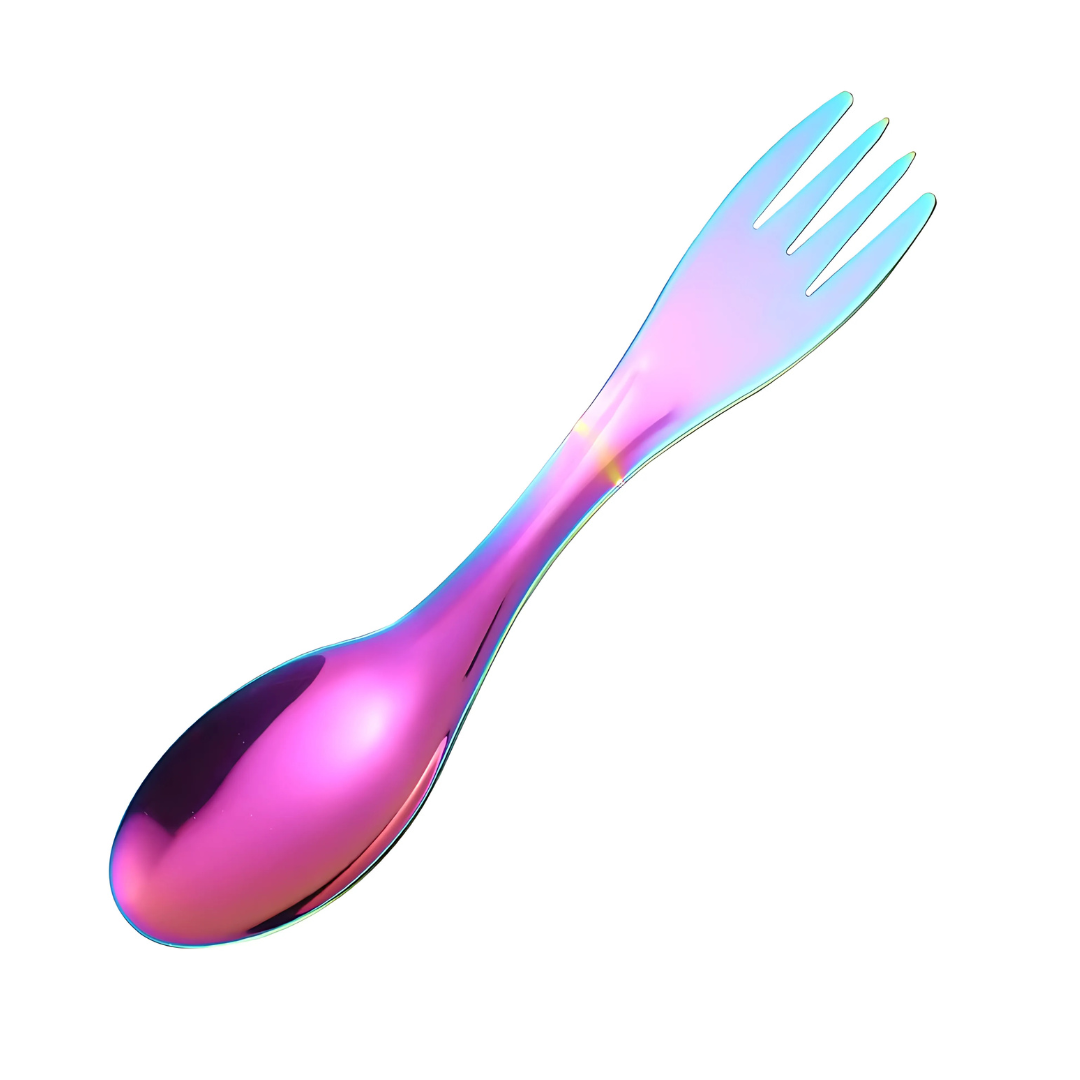 2-in-1 Stainless Steel Camping Spork