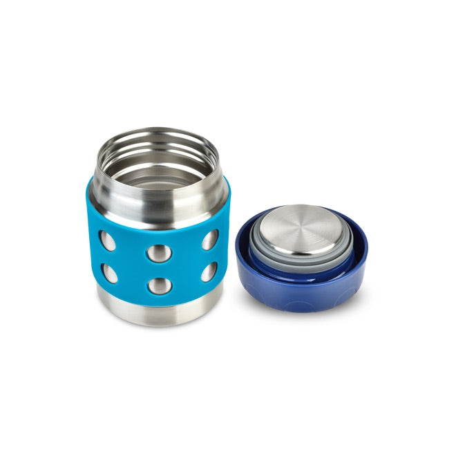 LunchBots Stainless Steel Thermal Dots Thermos (8oz)