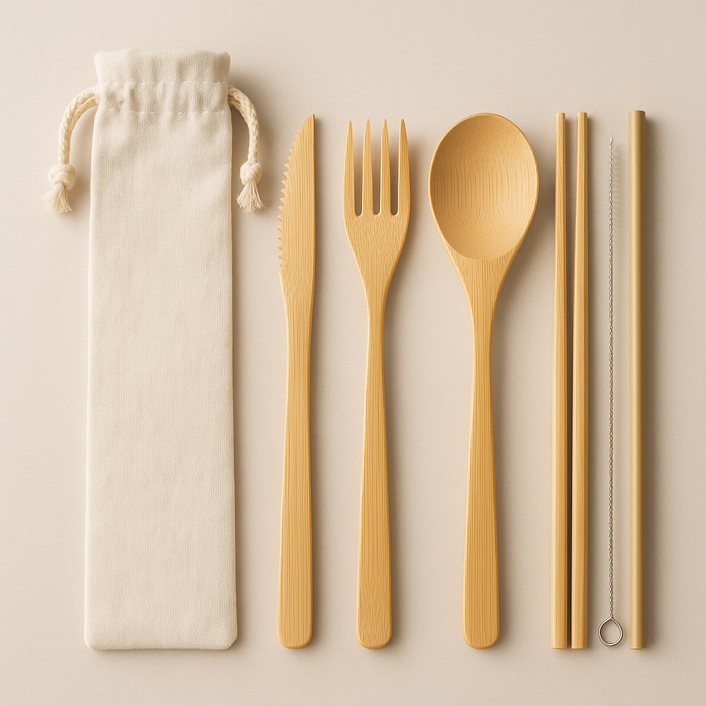 Bamboo Utensil Set