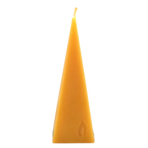 Pyramid Beeswax Candle