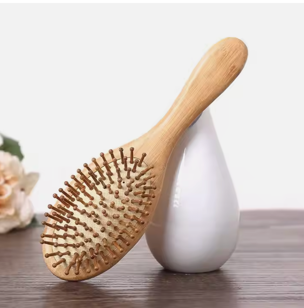 100% Biodegradable Bamboo Hairbrush
