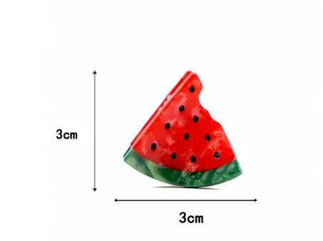 Watchermelon Hair Claw Clip