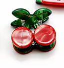 Cherry Hair Claw Clip
