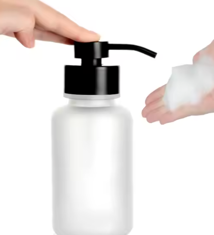 Glass Hand Soap Dispenser