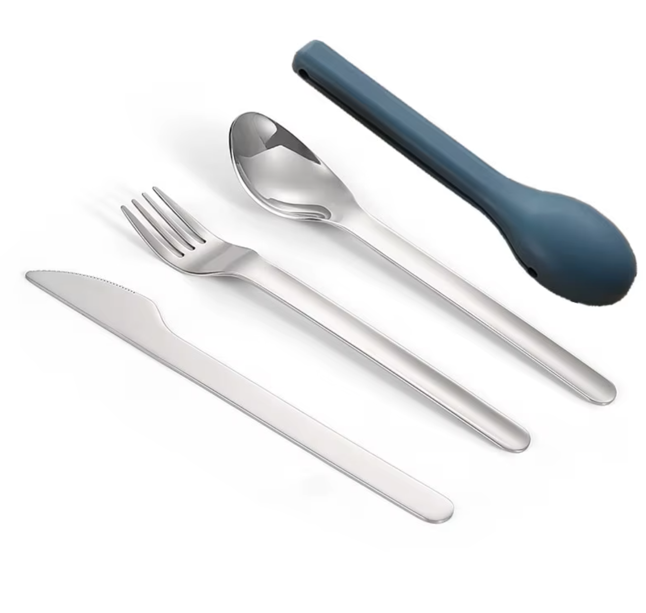 Cutlery Set with Silicone Case