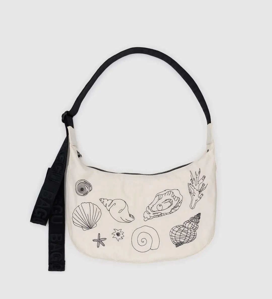 Medium Nylon Crescent Bag