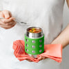 LunchBots Stainless Steel Thermal Dots Thermos (12oz)