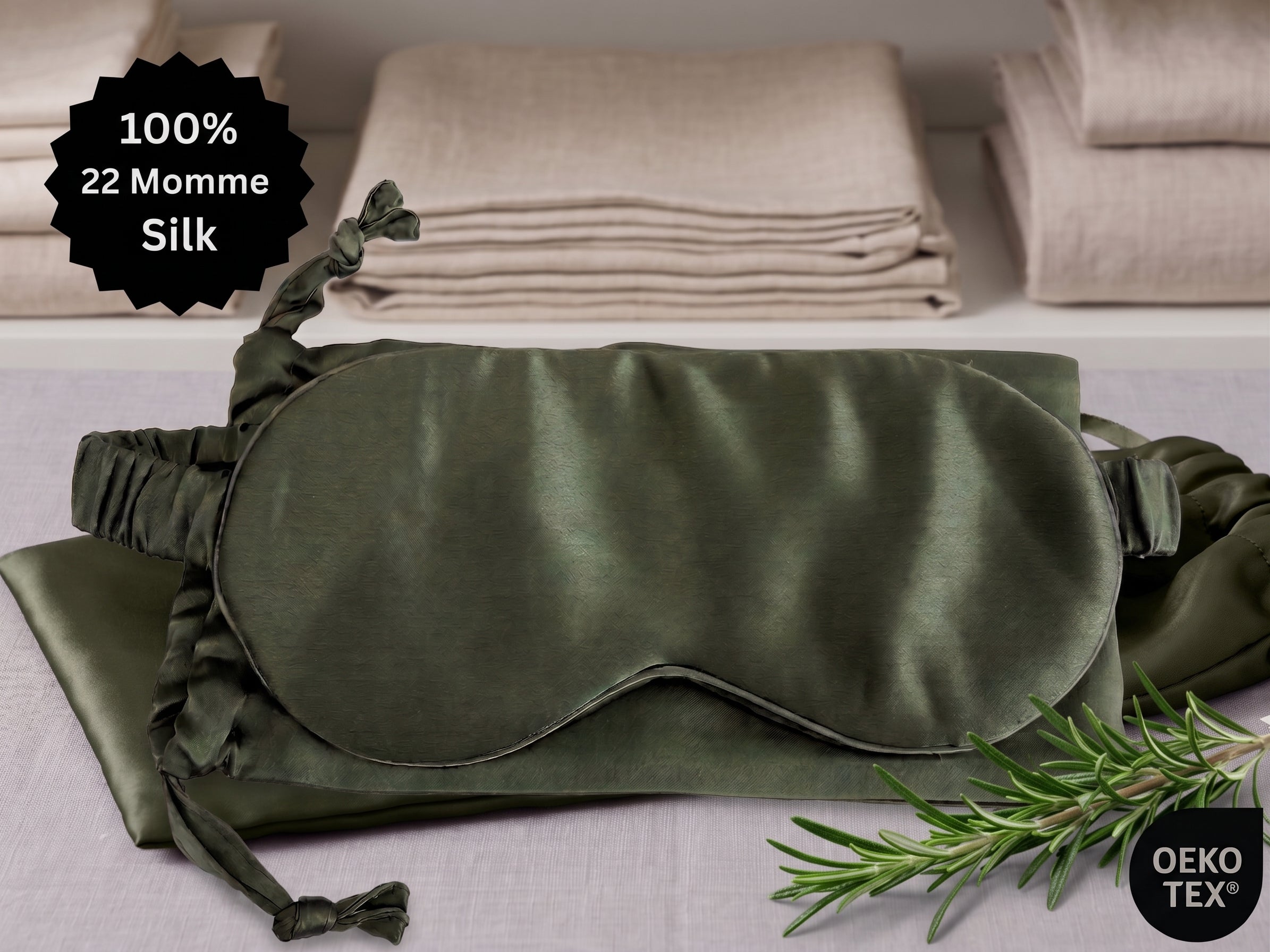 100% Mulberry Silk Sleep Eye Mask