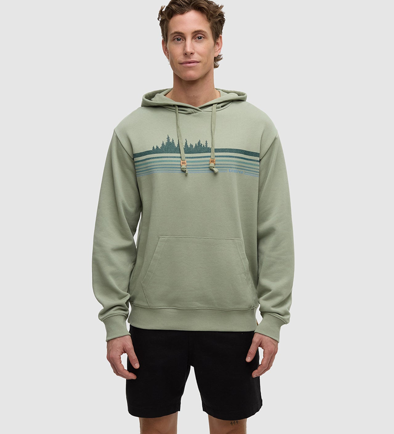 Wildfire Retro Treeline Relaxed Hoodie
