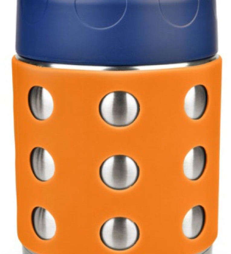 LunchBots Stainless Steel Thermal Dots Thermos (12oz)
