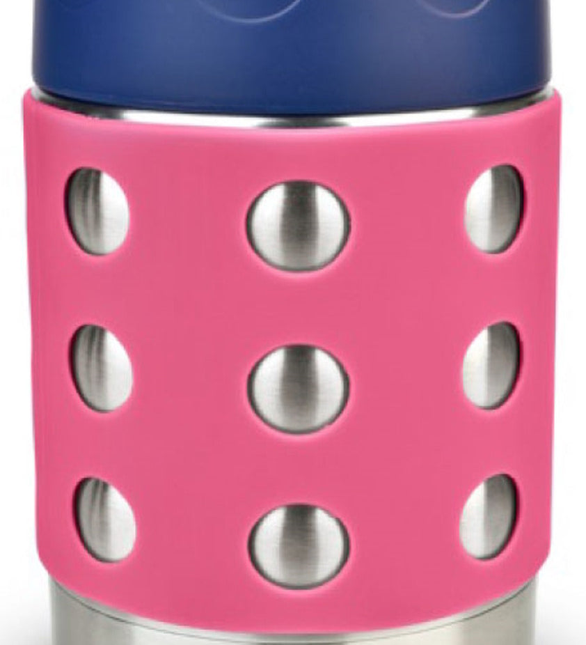 LunchBots Stainless Steel Thermal Dots Thermos (12oz)