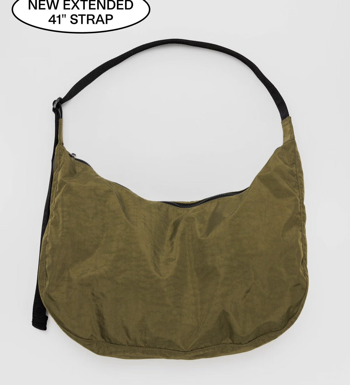 Large Nylon Crescent Bag