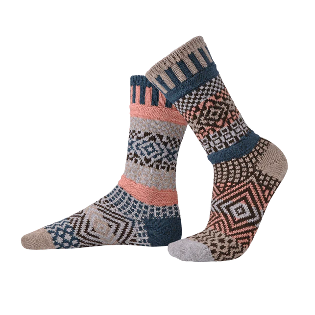 Solmate Wool Socks - Adult Crew