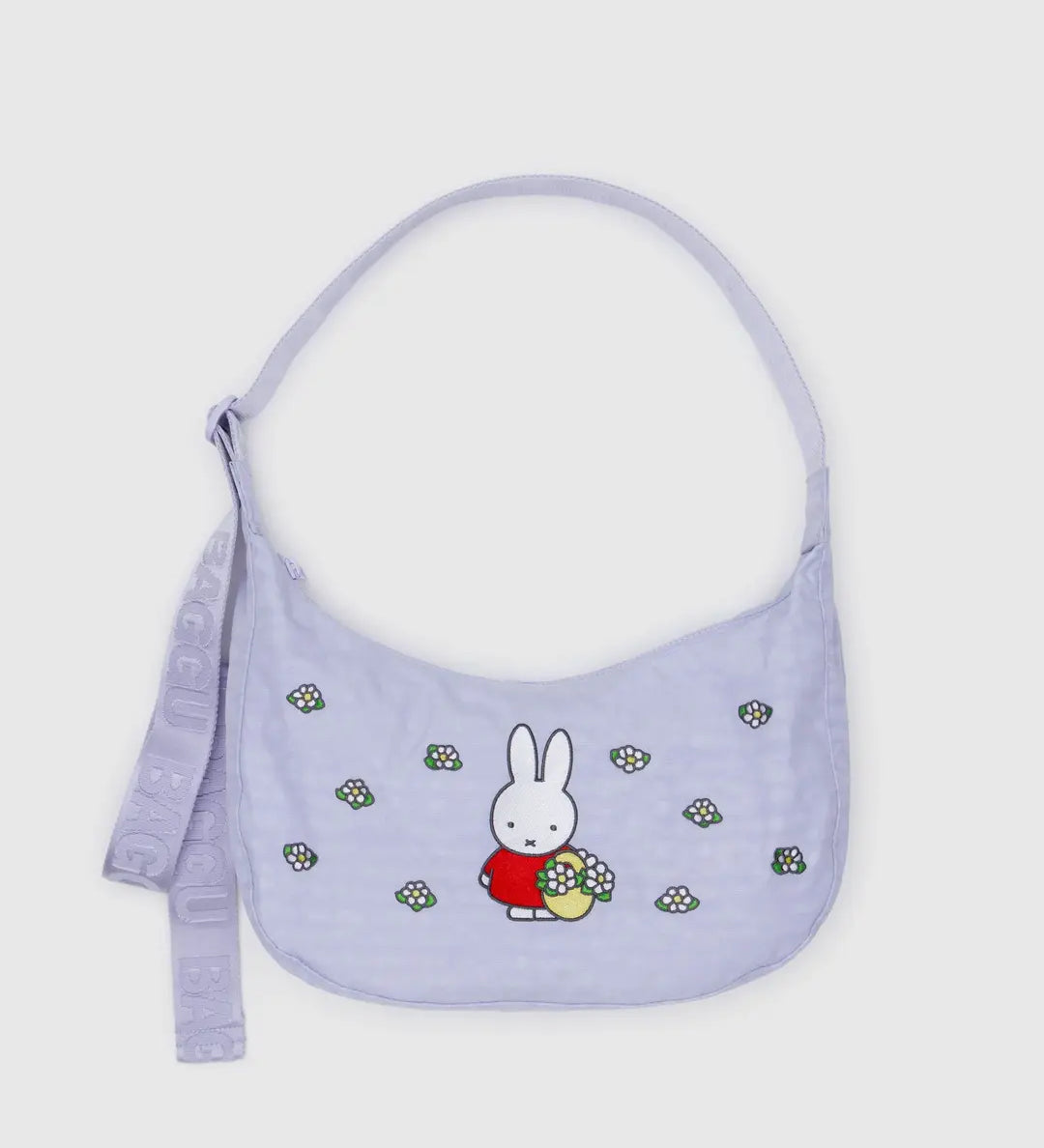 Medium Nylon Crescent Bag