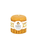 Natural Heritage Drip Pillar Beeswax Candles