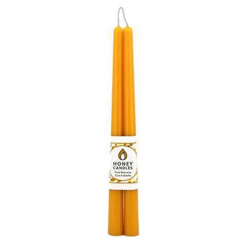 Honey Candles Taper Pair (12")