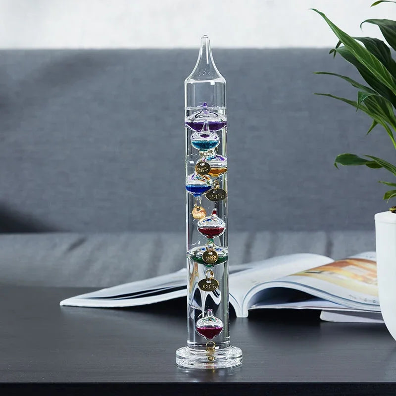 Creative Home Decoration Galileo Colorful Ball Thermometer Office Living Room Bedroom Decoration Male and Female Friends Gift