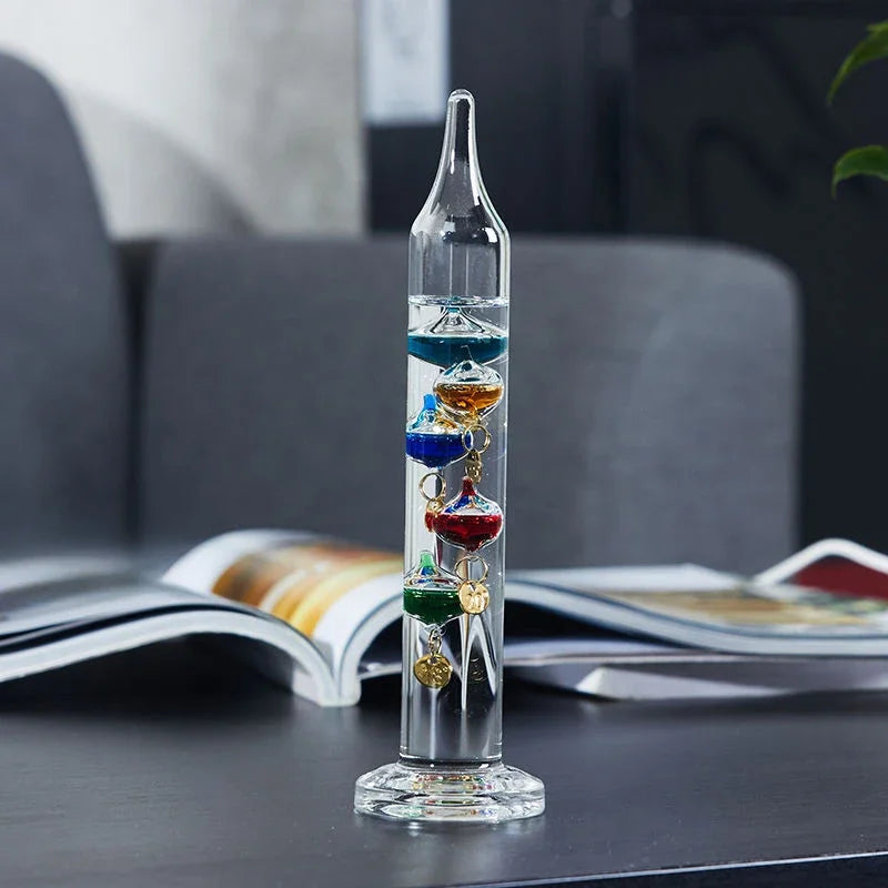Creative Home Decoration Galileo Colorful Ball Thermometer Office Living Room Bedroom Decoration Male and Female Friends Gift