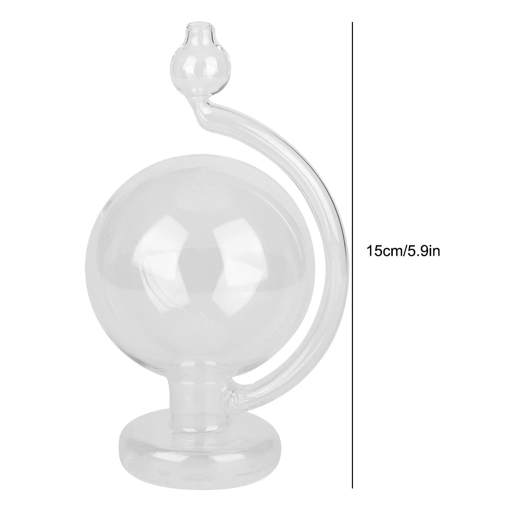Innovative Weather Forecast Glass Bottle Weather Predictor Barometer Home Decoration Blue