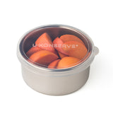 Ukonserve Round Container with Silicone Lid