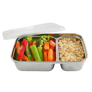 Ukonserve 2 Compartment Container with Silicone Lid