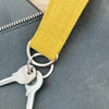 Linen Key Fob Wristlet