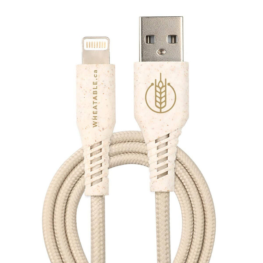 Biodegradable Lightning To USB-A Fast Charging Cable (3ft )