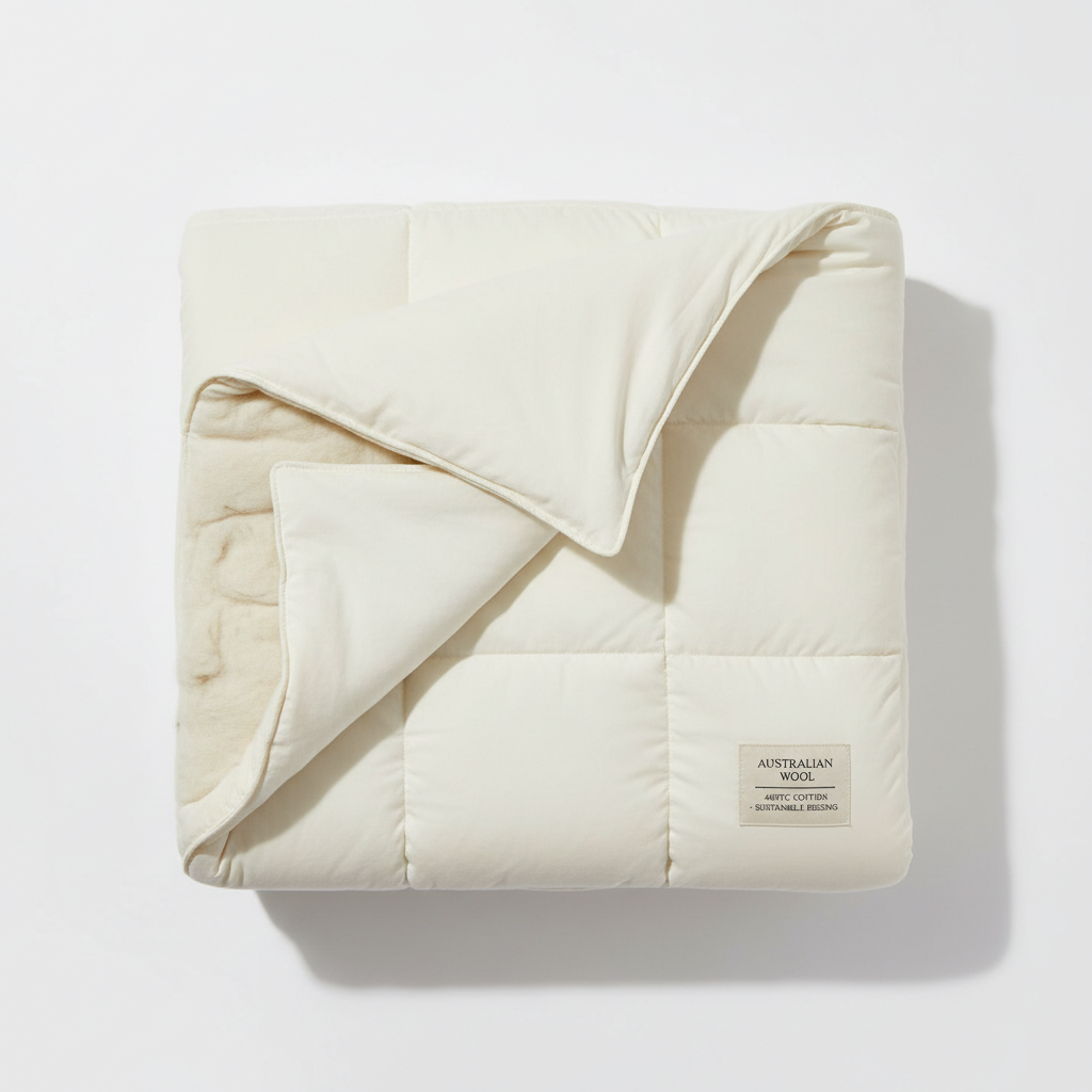 Edredón de Lana Australiana - Flat Lay