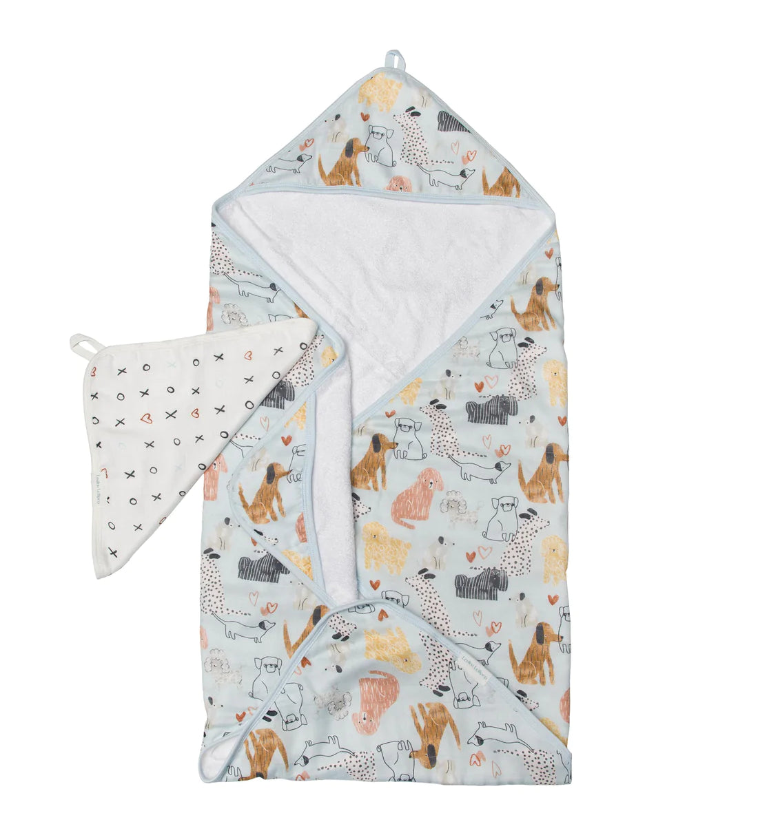 Deluxe Bamboo Muslin Hooded Towel Set