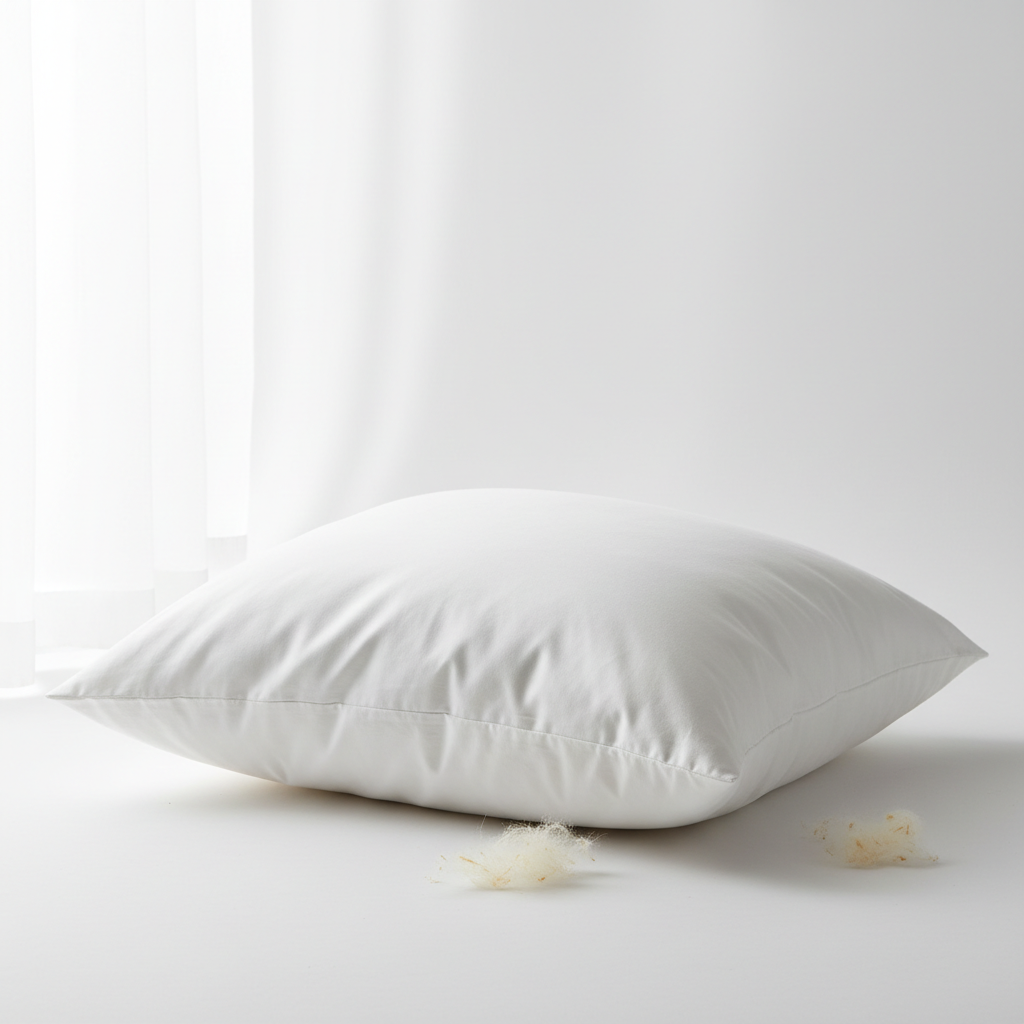 Organic Kapok Pillow with Premium Cotton Casing - Sustainable Natural Bedding