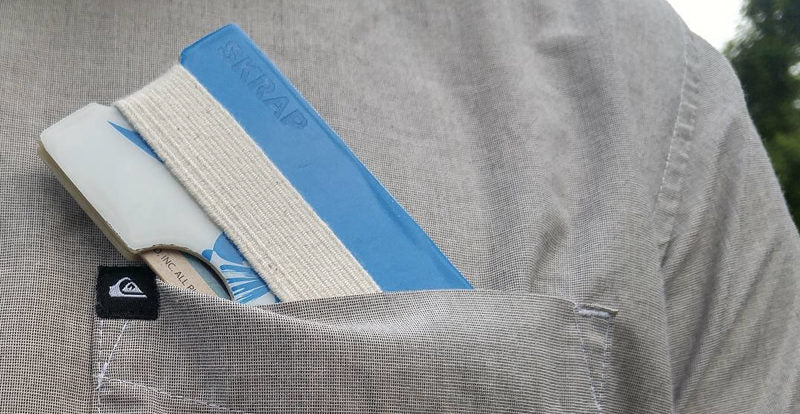 Minimal Wallet (made from recycled snowboards)