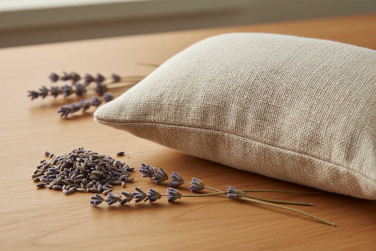 Lavender Eye Pillow Detail