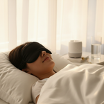 Máscara de Seda - Lifestyle en Uso