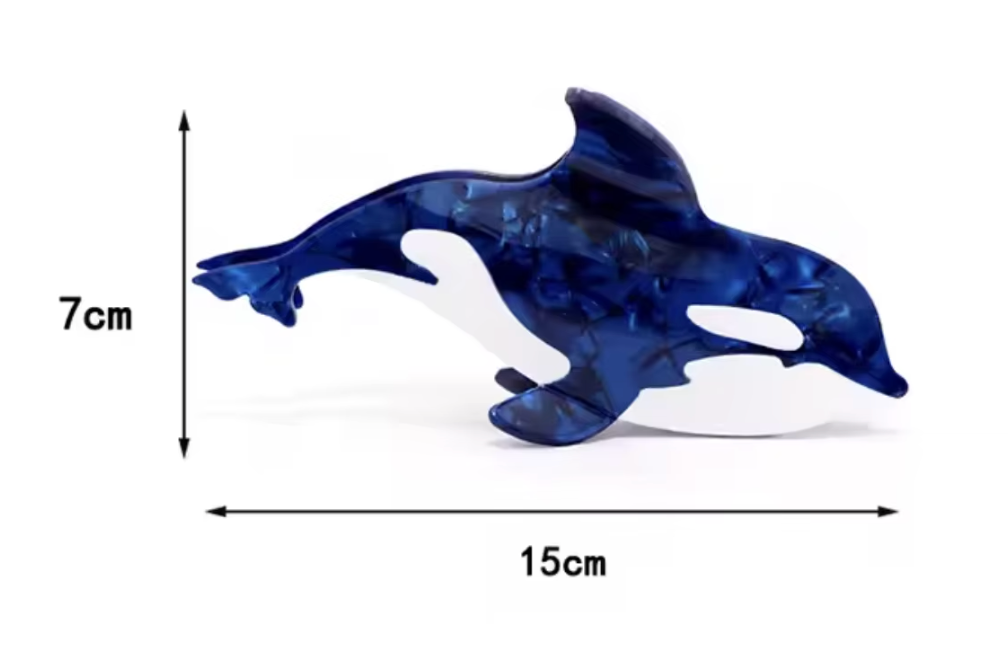 Cellulose Acetate Hair Claw Clips