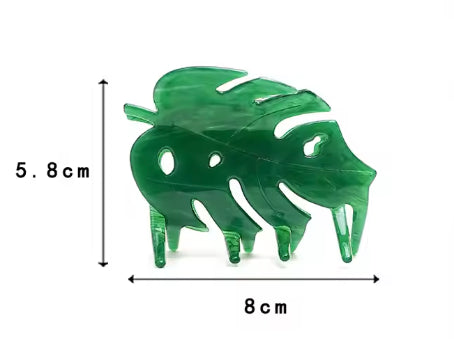 Cellulose Acetate Hair Claw Clips