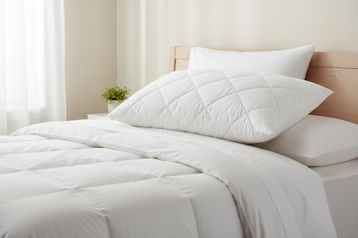 Pure Cotton Pillow Protector - Hero Image v2