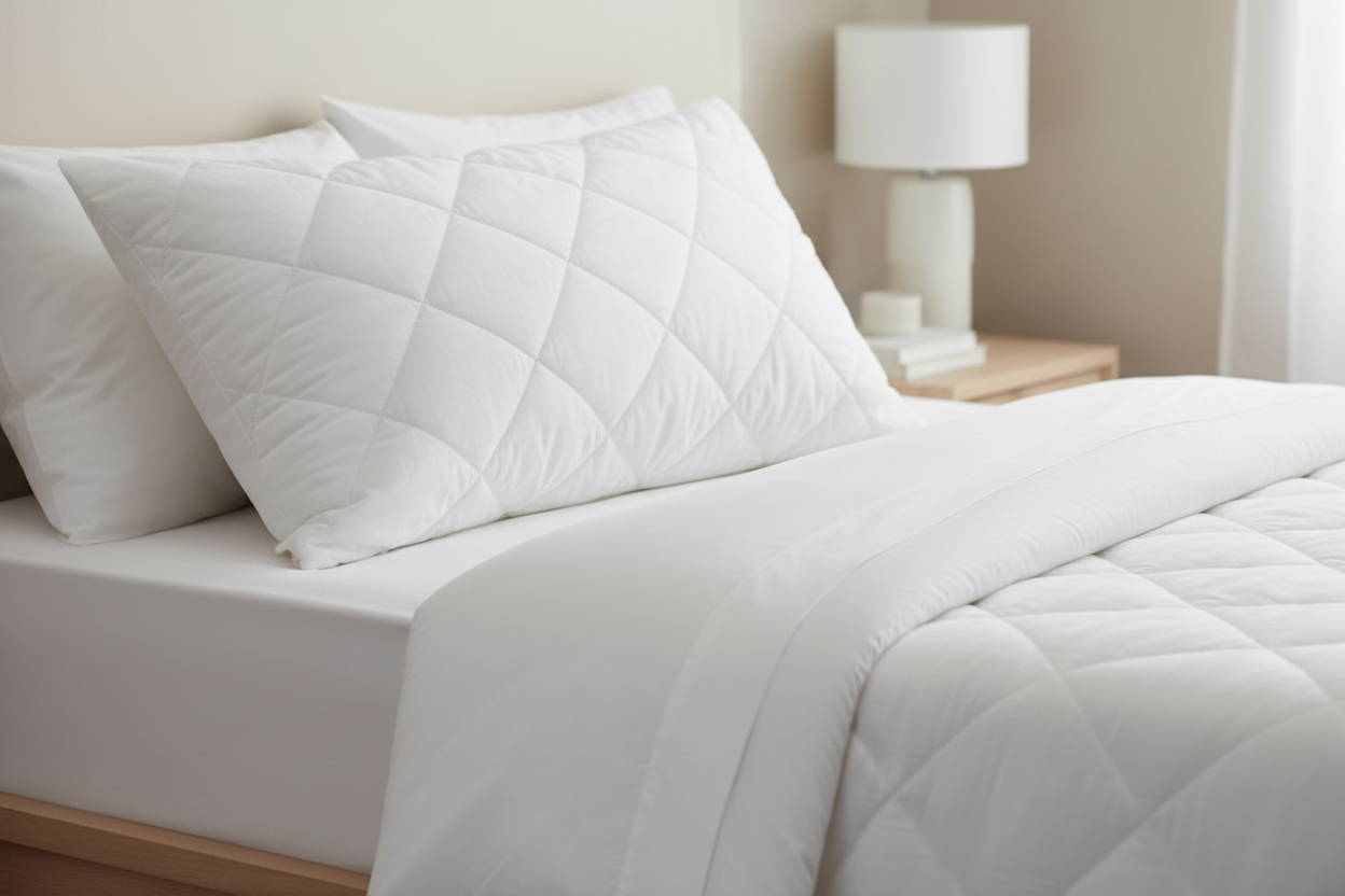 Pure Cotton Pillow Protector - King Size