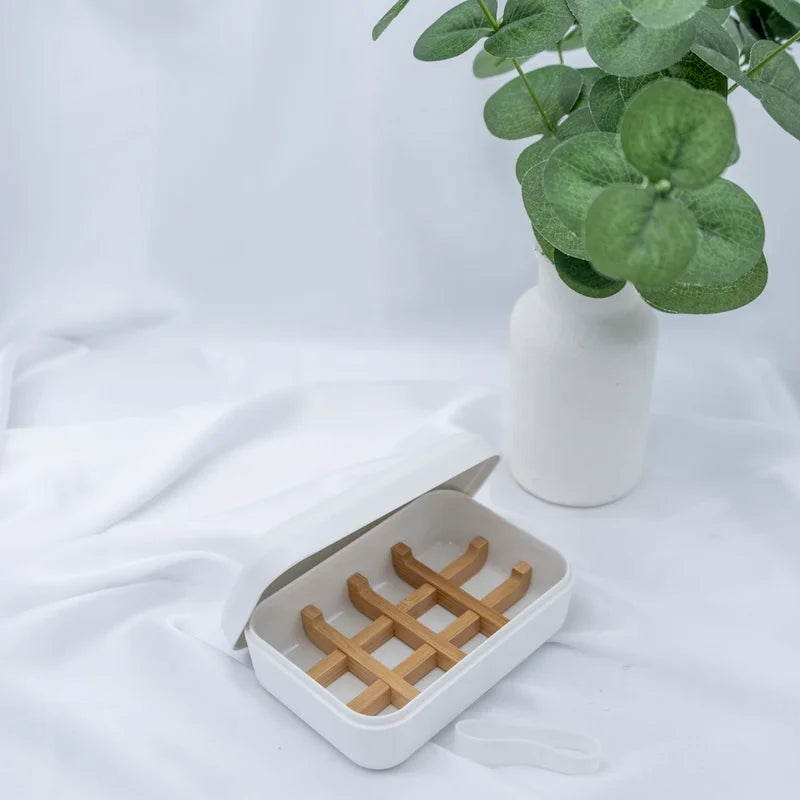 Bamboo Soap Container