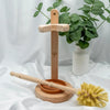Bamboo Toilet Brush with Stand