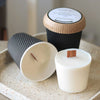 Natura Soy Wooden Wick Candle Refill