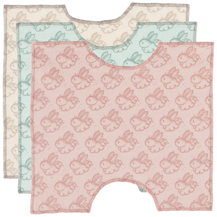 Dust Bunny Reusable Fitted Mop Cloths Set of 3